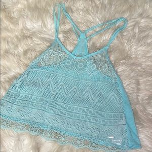 Pale turquoise shirt